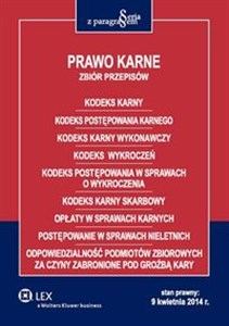 Bild von Prawo karne Zbiór przepisów