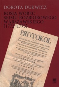 Bild von Rosja wobec sejmu rozbiorowego warszawskiego (1772-1775)
