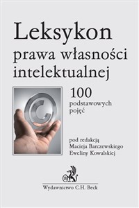 Obrazek Leksykon prawa własności intelektualnej 100 podstawowych pojęć