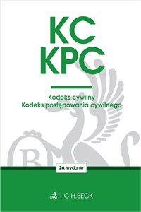 Obrazek KC KPC Kodeks cywilny. Kodeks postępowania cywilnego