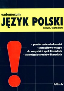 Obrazek Vademecum Język polski Liceum technikum