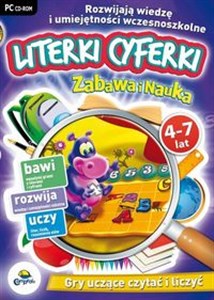 Bild von Zabawa i Nauka: Literki cyferki 4-7 lat Gry uczące czytać i liczyć