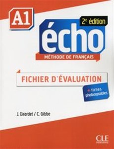 Bild von Écho Niveau A1 Fichier d'évaluation + CD