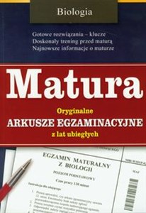 Bild von Matura Biologia Oryginalne arkusze egzaminacyjne z lat ubiegłych