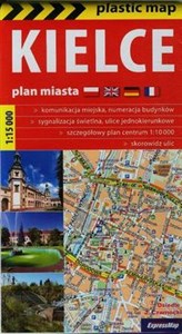 Obrazek Kielce plan miasta 1:15000