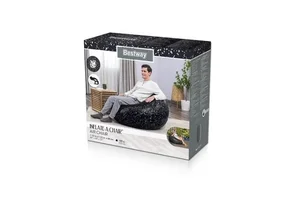 Obrazek Fotel dmuchany czarny