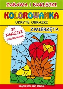 Obrazek Kolorowanka ukryte obrazki Zwierzęta