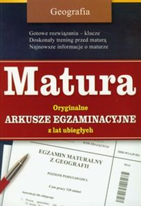 Obrazek Matura Geografia Oryginalne arkusze egzaminacyjne z lat ubiegłych