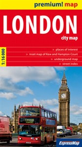 Bild von London city map 1:16 000