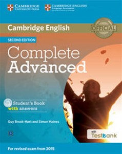 Obrazek Complete Advanced Student's Book with Answers with CD