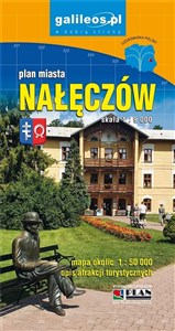 Obrazek Plan miasta - Nałęczów 1:9 000 w.2022