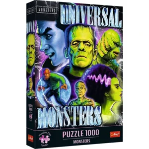 Obrazek Puzzle Premium Plus Quality Potwory 1000