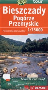 Bild von Bieszczady Pogórze Przemyskie mapa turystyczna 1: 75 000