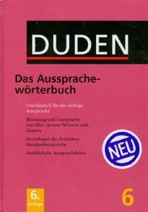 Obrazek Duden 6 Das Ausspracheworterbuch