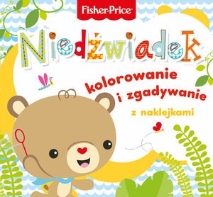 Bild von Fisher Price Kolorowanka podłogowa Niedźwiadek kolorowanie i zgadywanie z naklejkami