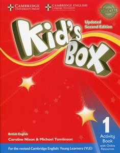 Obrazek Kid's Box Updated Second Edition 1 Activity Book with Online Resources