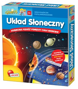 Obrazek I'm a Genius Układ Słoneczny Książeczka + puzzle