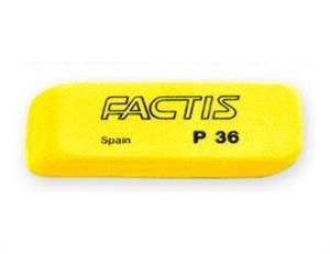 Bild von Gumki P-36 Fluo ścięte (36 szt) FACTIS