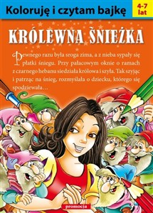 Obrazek Koloruję i czytam bajkę Królewna Śnieżka