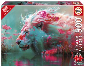 Obrazek Puzzle 500 Król zwierząt 113453