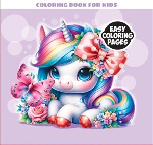 Obrazek Kolorowanka 120x120 Jednorożec