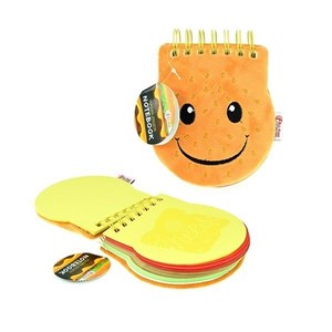Obrazek Pluszowy notatnik hamburger