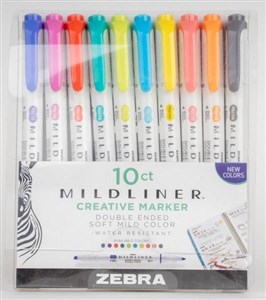 Obrazek Marker Mildliner 10 kolorów