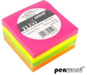 Bild von Kostka samoprzylepna fluo 400K