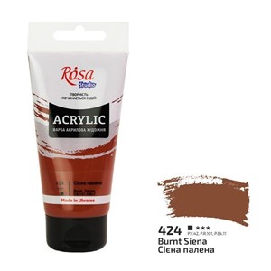 Bild von Farba akrylowa burnt sienna 424 75ml
