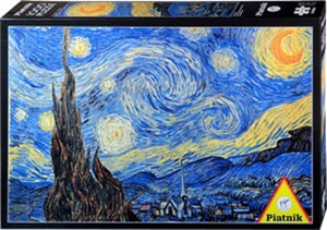 Obrazek Puzzle Piatnik gwiaździsta noc 1000
