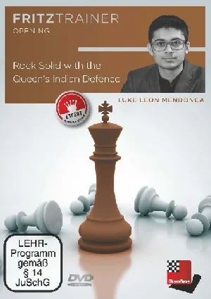 Bild von MENDONCA, L: ROCK SOLID/QUEEN'S INDIAN DEFENCE/DVD-ROM