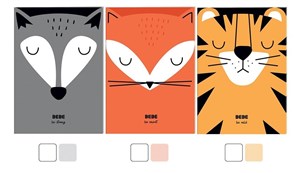 Bild von Zeszyt B6/32K gładki BB Friends Boys (10szt)