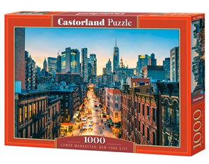 Bild von Puzzle 1000 Lower Manhattan New York City C-105083-2