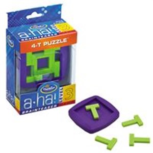 Obrazek Aha Brainteaser 3 4-T Puzzle Gra logiczna