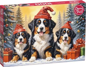 Obrazek Puzzle 1000 CherryPazzi Holiday Puppies 31254