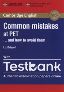 Obrazek Common Mistakes at PET with Testbank