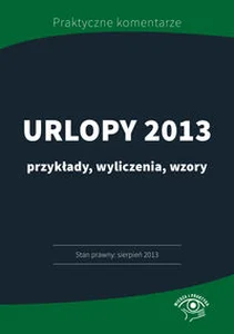 Bild von Urlopy 2013 przykłady, wyliczenia, wzory