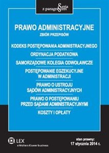 Obrazek Prawo administracyjne Zbiór przepisów