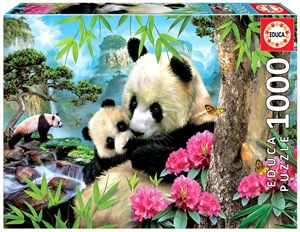Obrazek Puzzle 1000 Misie Panda 109573
