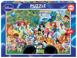 Obrazek Puzzle 1000 Cudowny świat Walta Disney'a G3