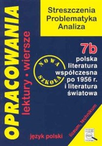 Bild von Opracowania 7b Polska literatura współczesna po 1956 r. i Literatura światowa Liceum technikum