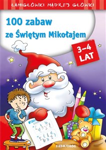 Bild von 100 zabaw ze Świętym Mikołajem Łamigłówki mądrej główki