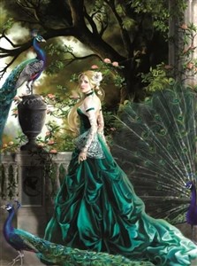 Bild von Puzzle 1000 Piękność w szmaragdowej sukni