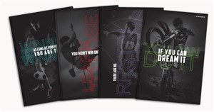 Obrazek Brulion A5/96K kratka Challenge (5szt)