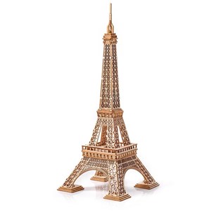 Bild von Little Story Drewniane Puzzle Model 3D - Wieża Eiffla