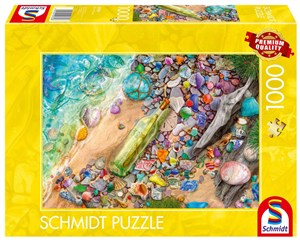 Bild von Puzzle 1000 PQ Skarby z plaży 112744