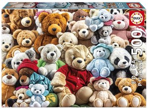 Bild von Puzzle 500 Pluszowe misie