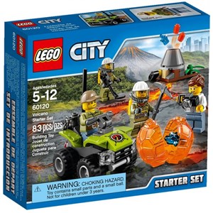 Obrazek Lego city wulkan zestaw startowy 60120