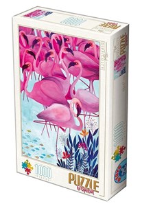 Bild von Puzzle 1000 Andrea Kurti, Flamingi