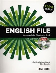 Obrazek English File Intermediate Student's Book + DVD